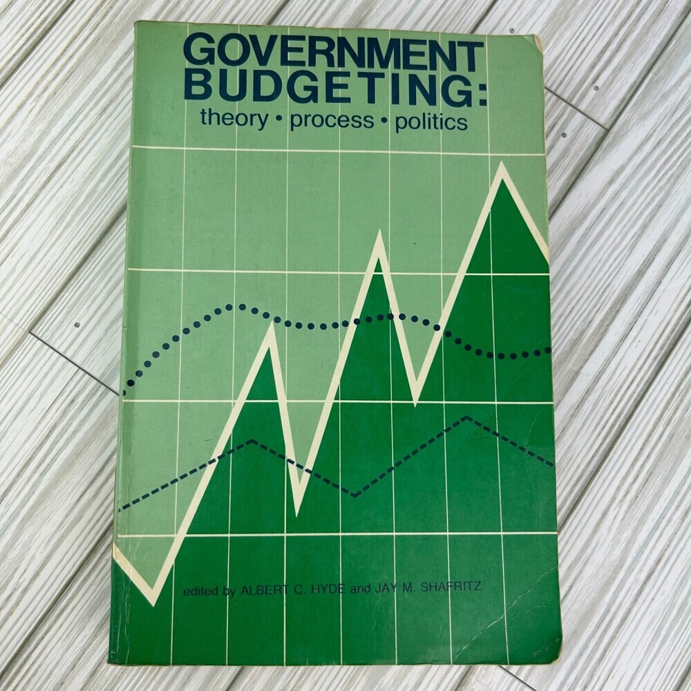 Government Budgeting Theory Process Politics Book Vtg 70s 1978 1st College Text